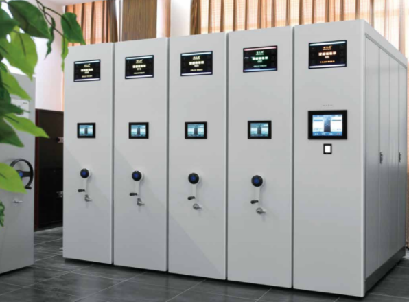 密集架安裝示意圖